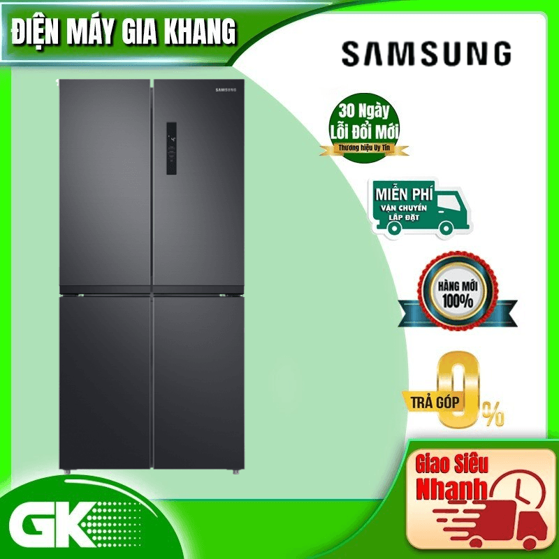 Tủ lạnh Samsung Inverter 488 lít RF48A4000B4SV - Chỉ giao HCM