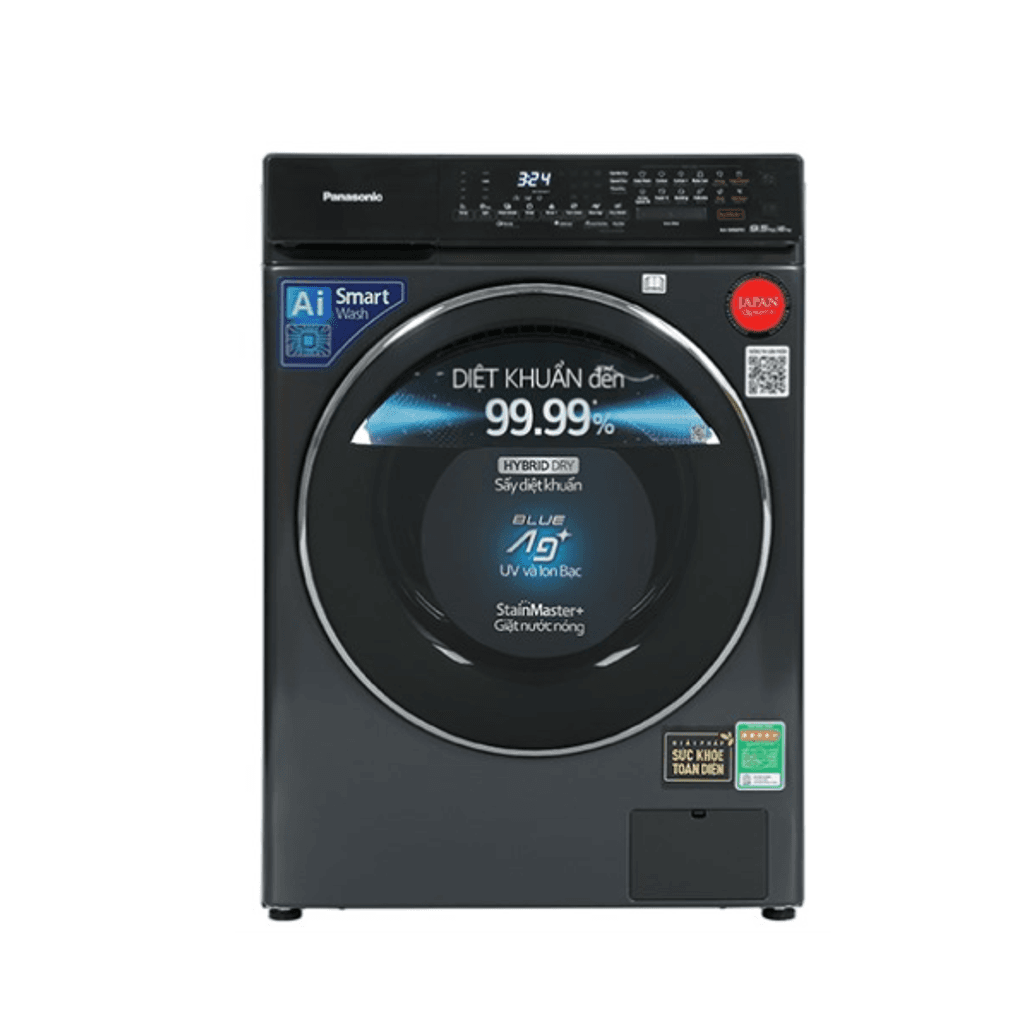 Máy giặt sấy Panasonic giặt 9.5kg - sấy 6kg 2022 (NA-S956FR1BV)