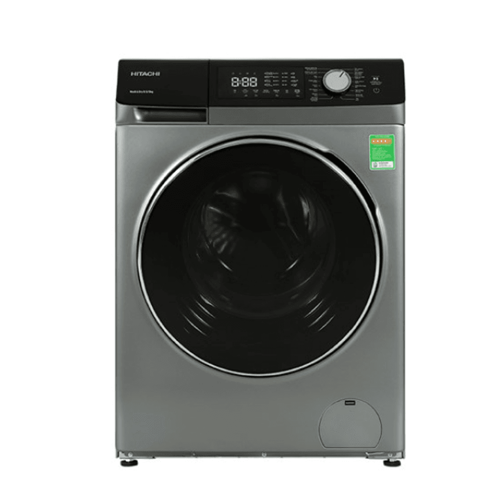 Máy giặt sấy Hitachi cửa ngang giặt 8.5kg - sấy 5kg 2023 (BD-D852HVOS)