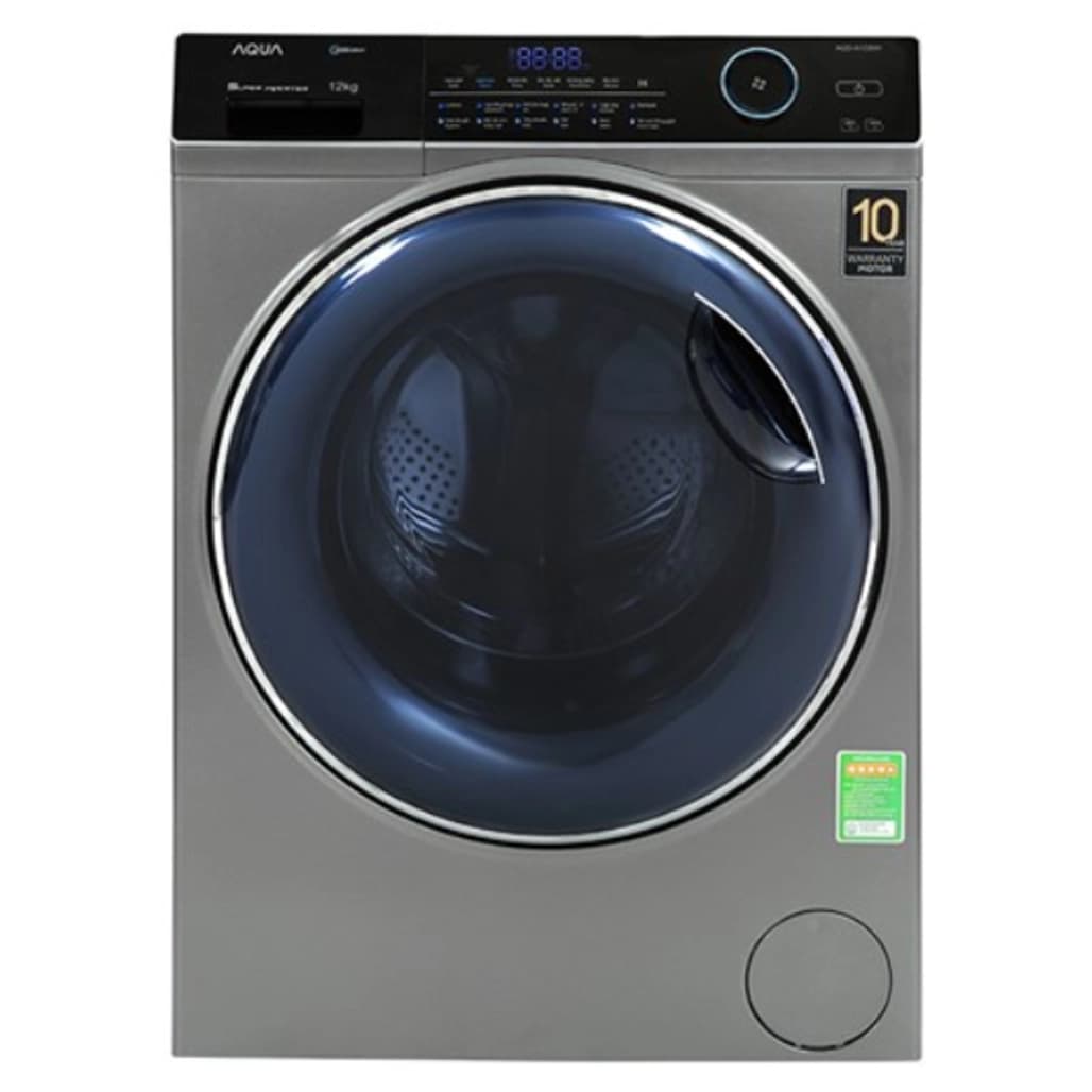 Máy giặt Aqua cửa ngang 12kg 2022 (AQD-A1200H.PS)