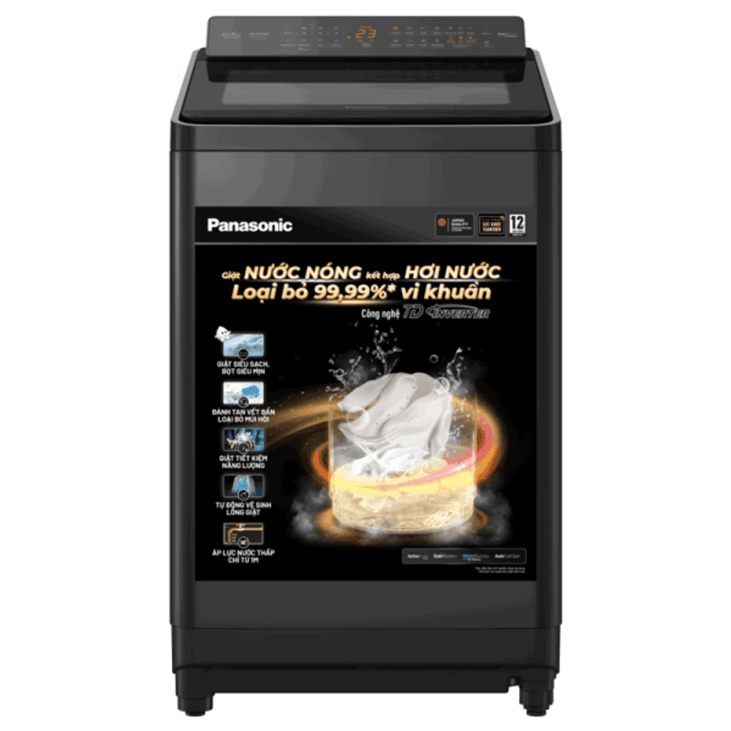 Máy giặt Panasonic cửa trên 10.5kg 2025 (NA-FD105V3BV)