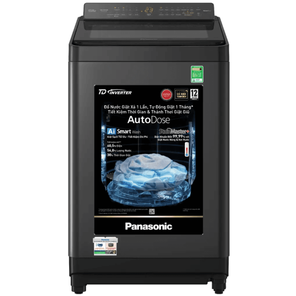 Máy giặt Panasonic cửa trên 14.5kg 2023 (NA-FD105W3BV)